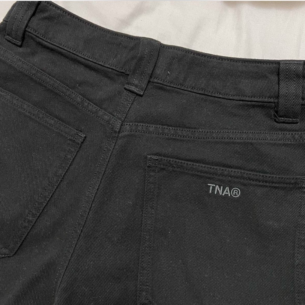 Black aritzia tna greenwich pants - Picture 3 of 5
